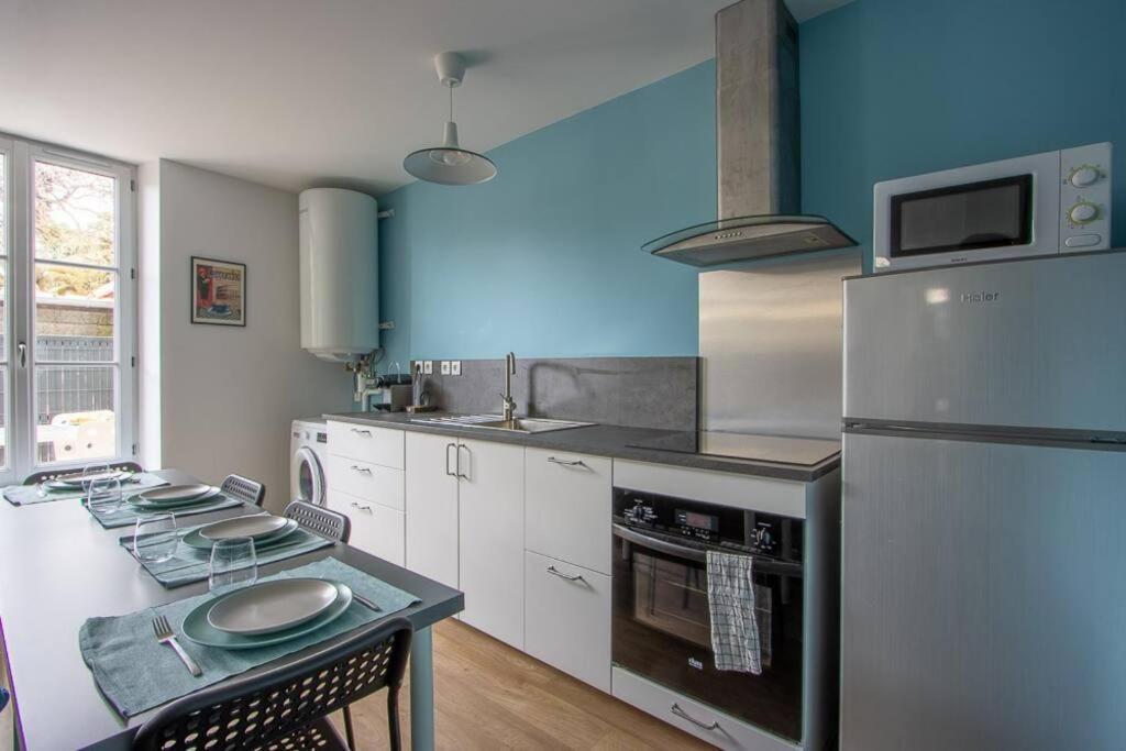 Appartement Avec Terrasse Et Parking, A Meaux Exterior foto